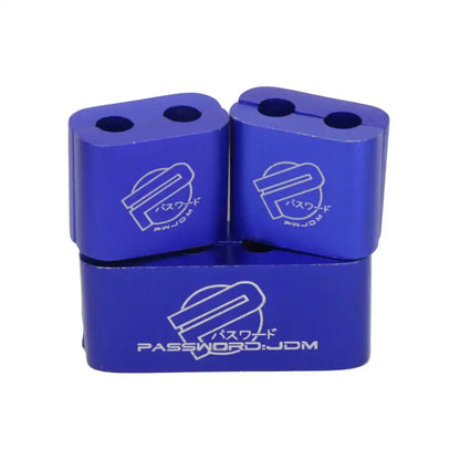 3pcs Blue Spark Plug Wire Separator Clamp – CNC Billet Aluminum Ignition Cable Clip
