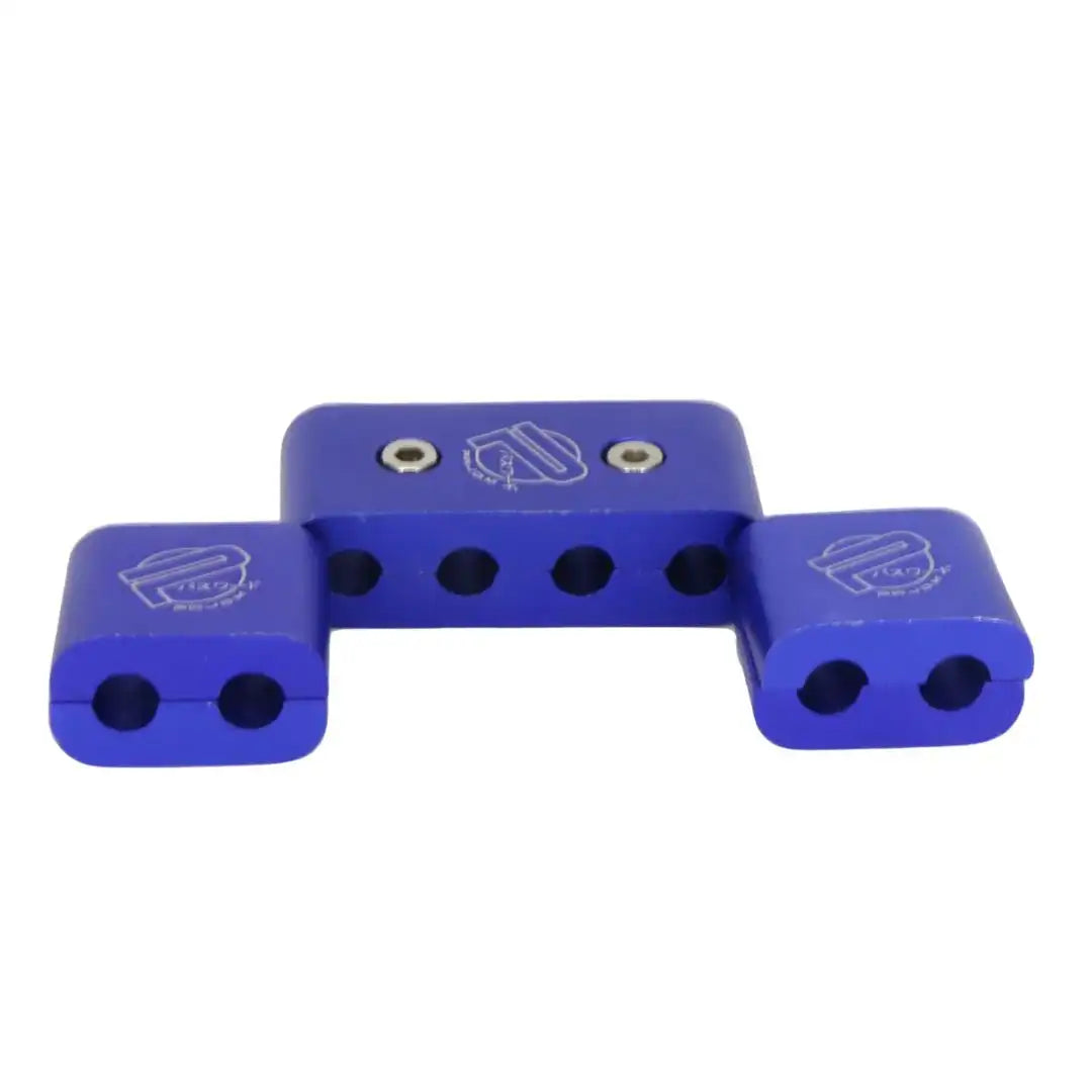 3pcs Blue Spark Plug Wire Separator Clamp – CNC Billet Aluminum Ignition Cable Clip