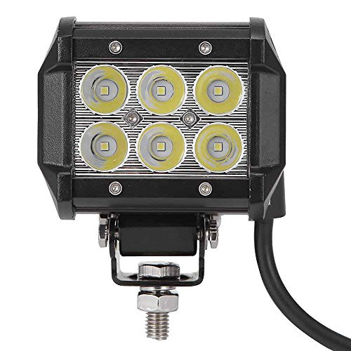 4 inch Work Light 18W + Mount Bracket