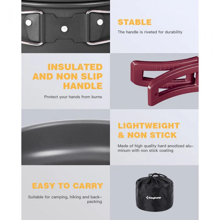 KingCamp Quality Cookware Set