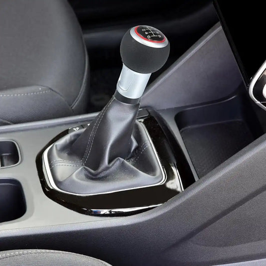 6-Speed Gear Shift Knob for Audi A4/S4/A5/Q5 S-Line | Manual Transmission | Black-Red Design
