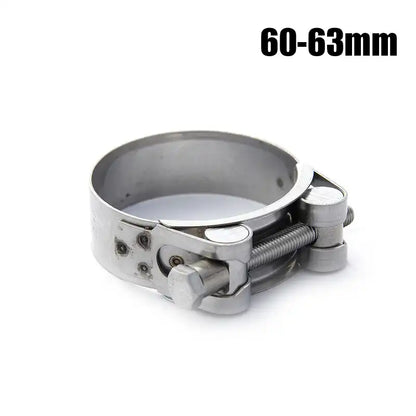 60-63mm T-bolt Hose Clamp Stainless Steel