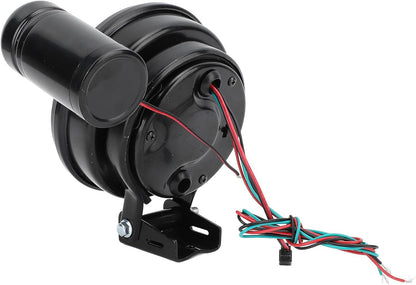 5-Inch Tachometer Gauge (Black) – 12V LED RPM Meter with Shift Light for Gasoline Engines