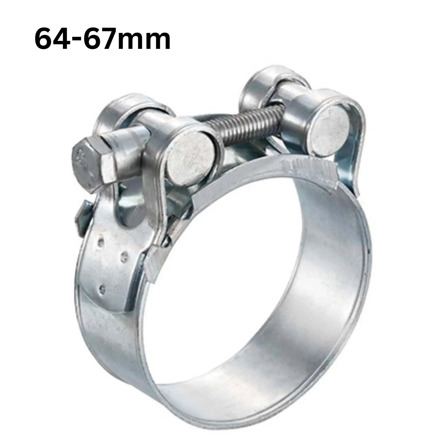 64-67mm T-bolt Hose Clamp Stainless Steel