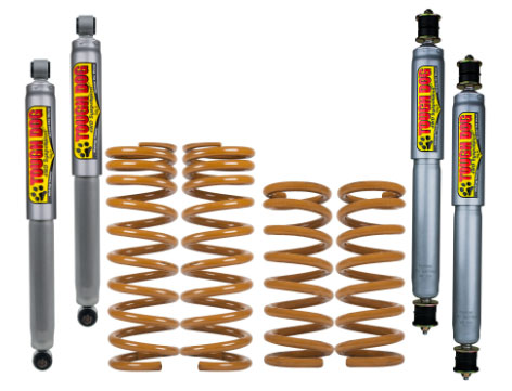 Tough Dog - Toyota Landcruiser 78 Series Troopcarrier 45mm Adjustable Shocks