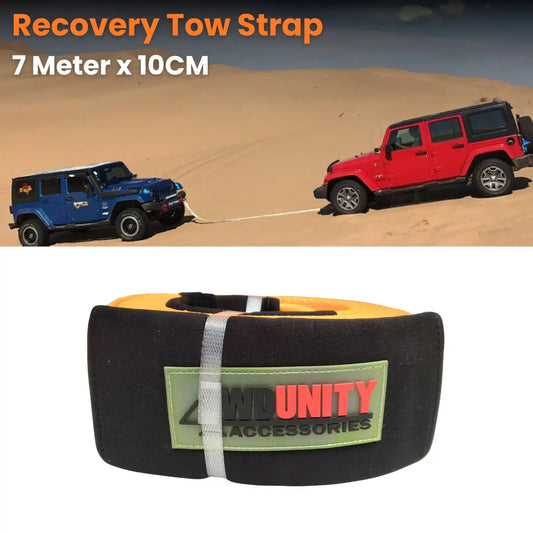 7 Meter Winch Extension 4x4 Recovery Tow Strap