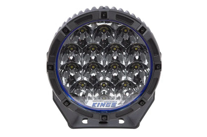 Kings 7" Lethal Driving Lights (Pair) | Lens Covers Included | 1 Lux @ 814m | 12,596 Lumens | IP68 and IP69K | 3mm Powder-Coated Brackets