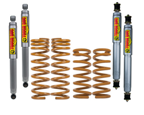 Tough Dog - Toyota Landcruiser 80 Series - 50mm LIFT - STEEL BULLBAR