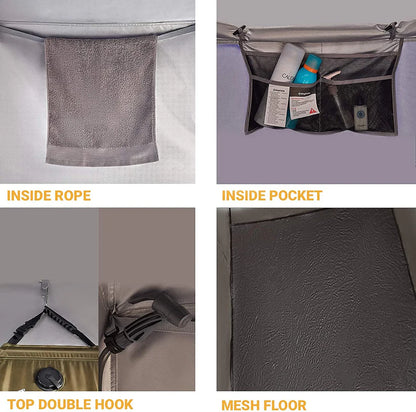 KingCamp Double Shower Tent