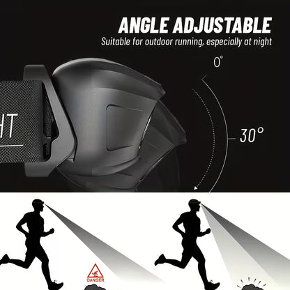 Rechargeable LED Headlamp with Smart Sensor Ideal for Camping, Fishing, Repairs, And Emergency Situations