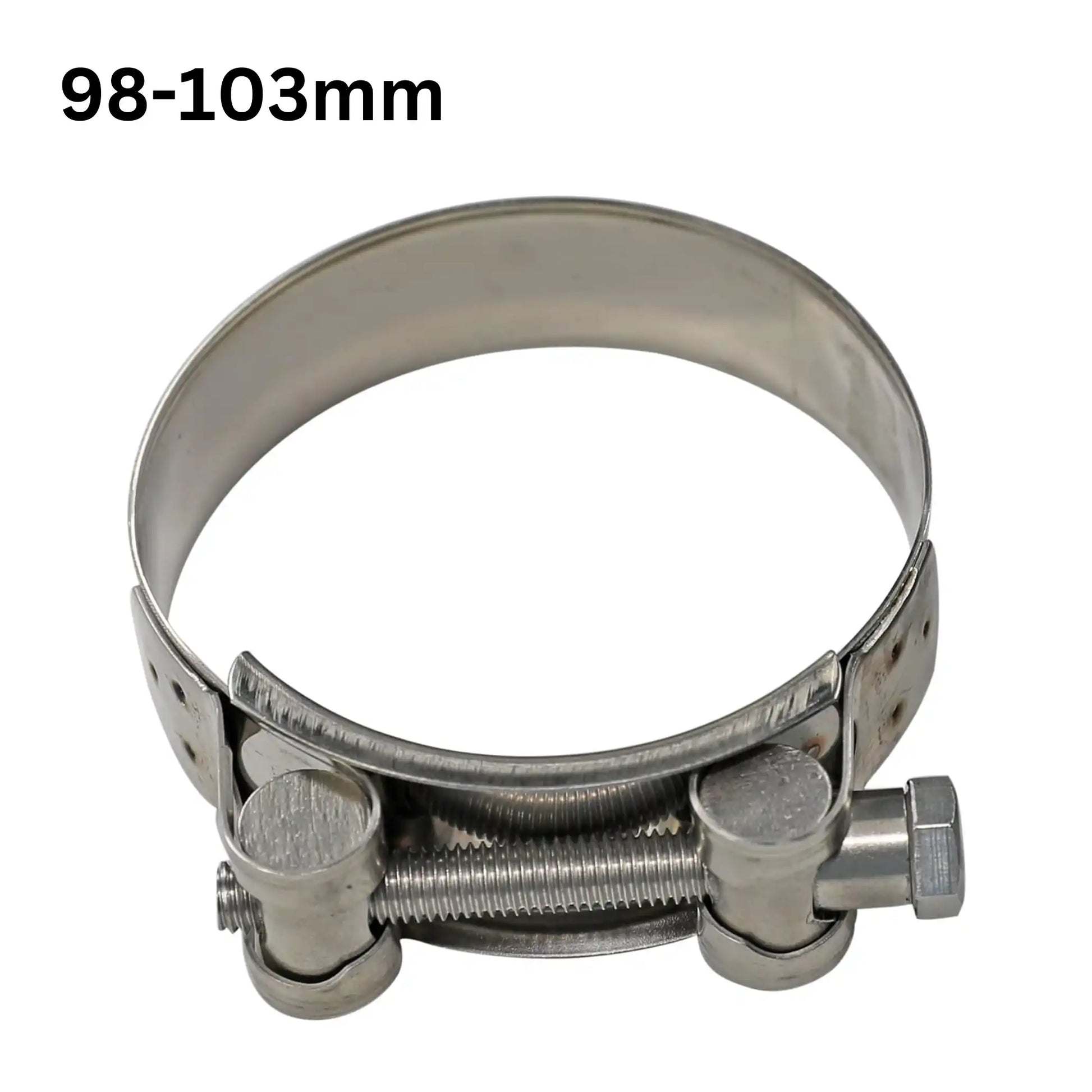 98-103mm T-bolt Hose Clamp Stainless Steel