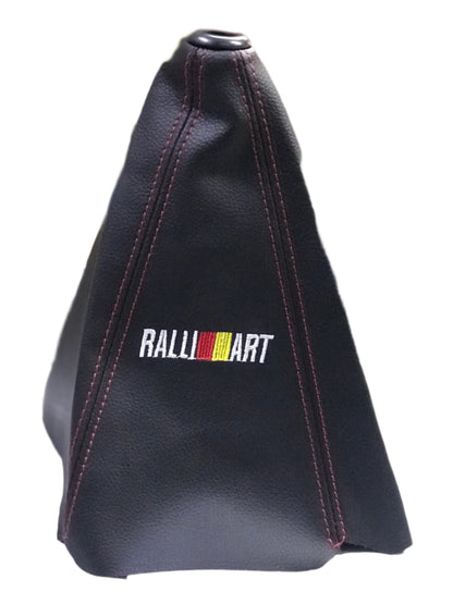 RALLIART Universal Gear Boot Cover in Artificial Leather Material