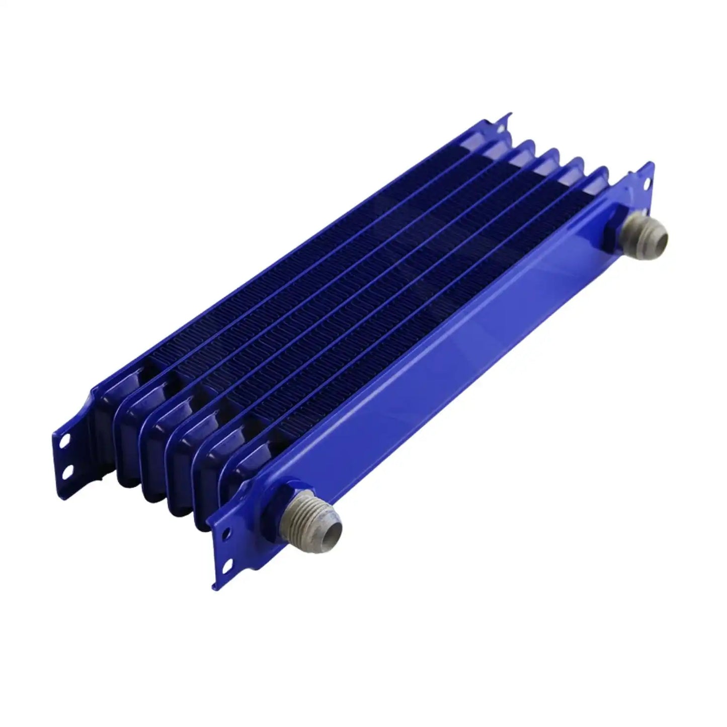 AN10 7 Row Oil Cooler Engine Transmission - Blue