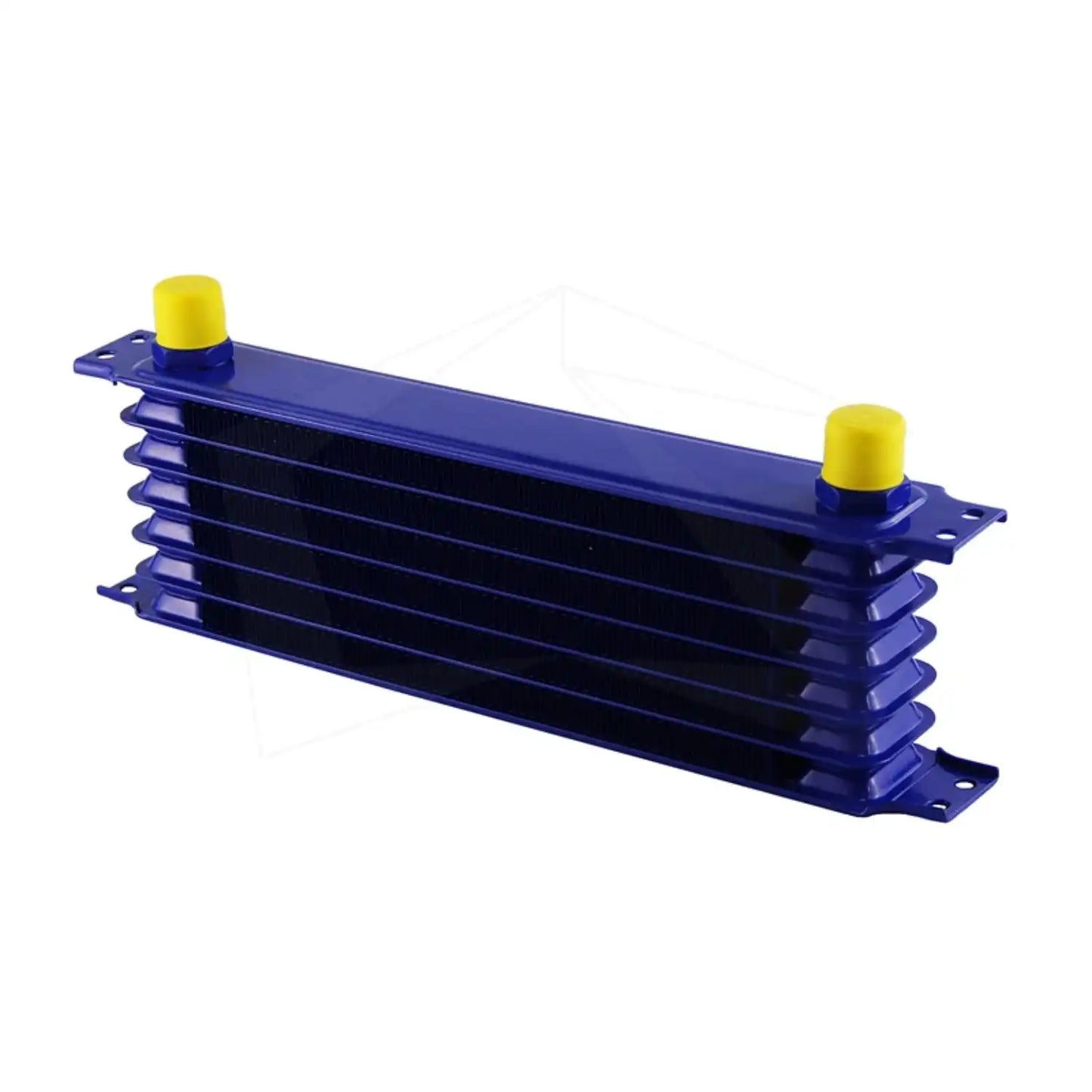 AN10 7 Row Oil Cooler Engine Transmission - Blue