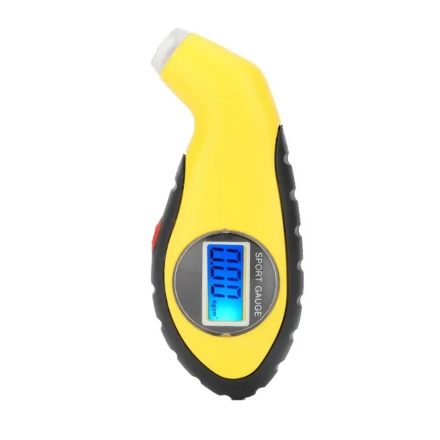 Accurate Readings Car Tire Pressure Gauge  Yellow Color