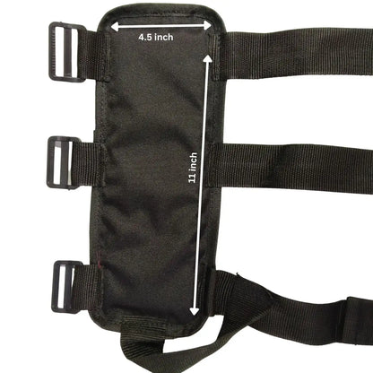Adjustable Roll Cage Fire Extinguisher Holder Mount Belts Black