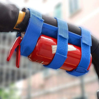 Adjustable Roll Cage Fire Extinguisher Holder Mount Belts For 4x4 Offroad Vehicles