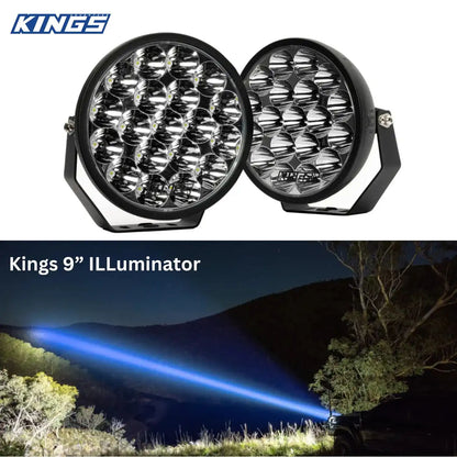 Adventure Kings 9 inch Illuminator Driving Light 