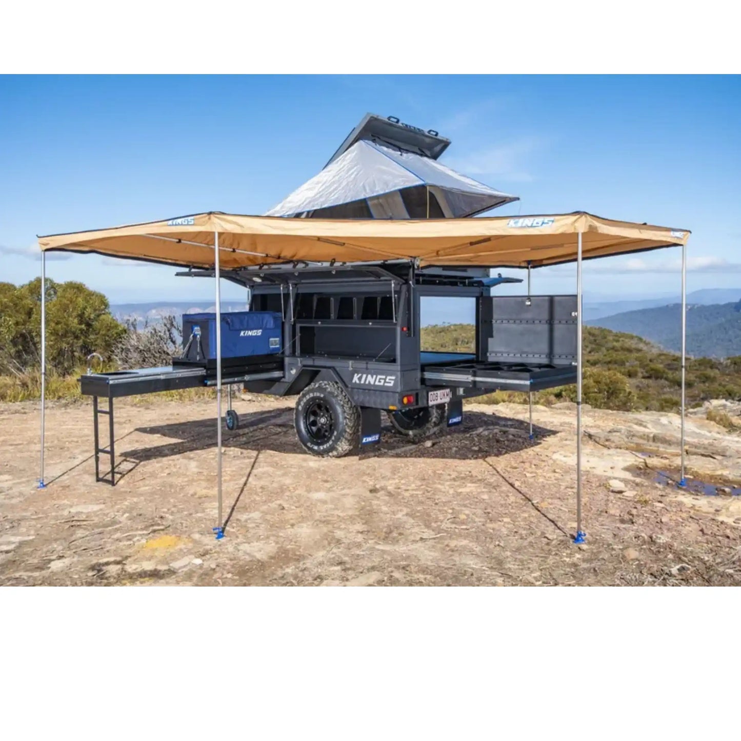 Kings Wing Deluxe 270° Wrap-Around Awning
