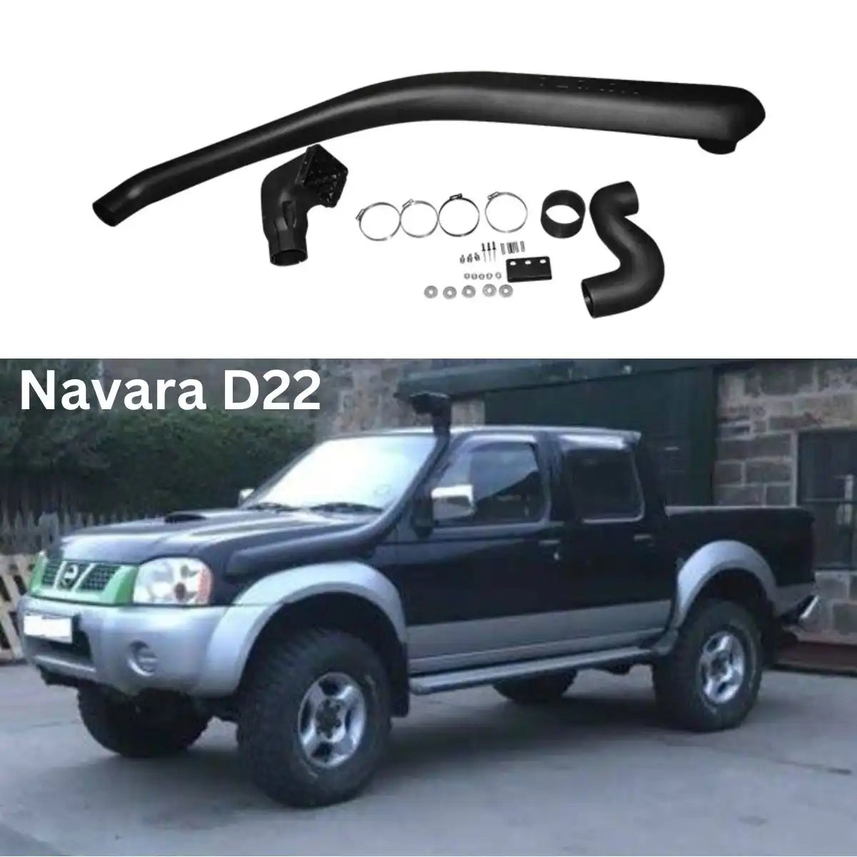 Air Intake Snorkel For Nissan Navara D22 QD32