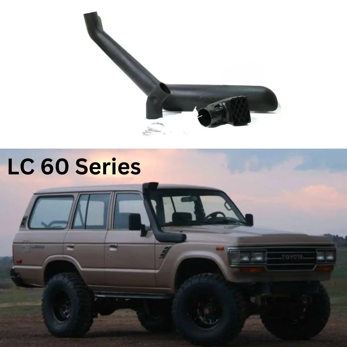 Air Intake Snorkel Toyota LandCruiser 60 Series FJ60 BJ60 HJ62 Diesel/Petrol