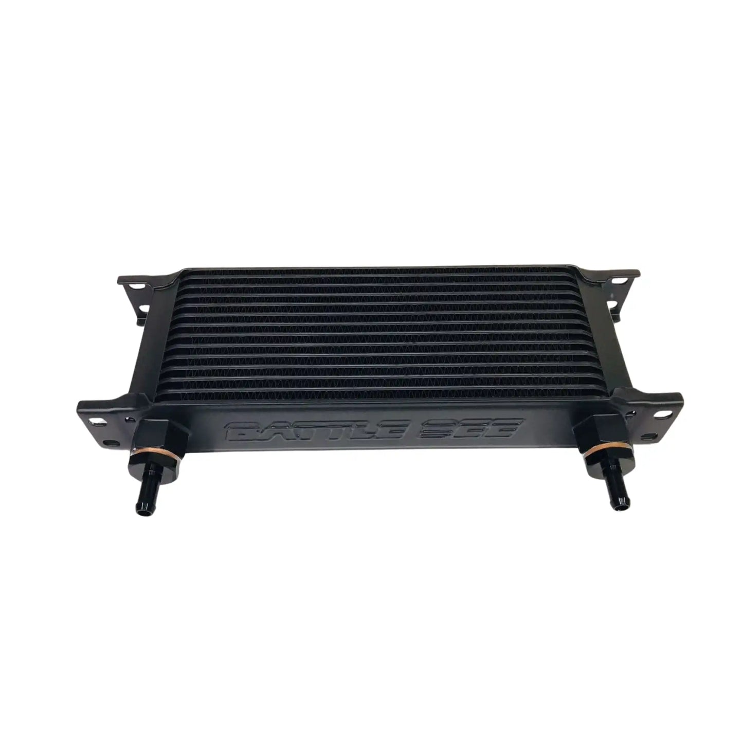 Aluminium Engine Transmission AN10 Oil Cooler 14 Row - Black