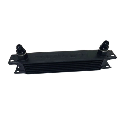 Aluminium Engine Transmission AN10 Oil Cooler 7 Row - Black