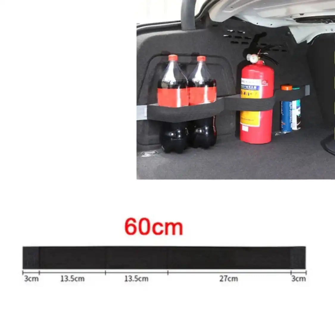 Car Back Rear Trunk Storage Organizer Fixing Belt