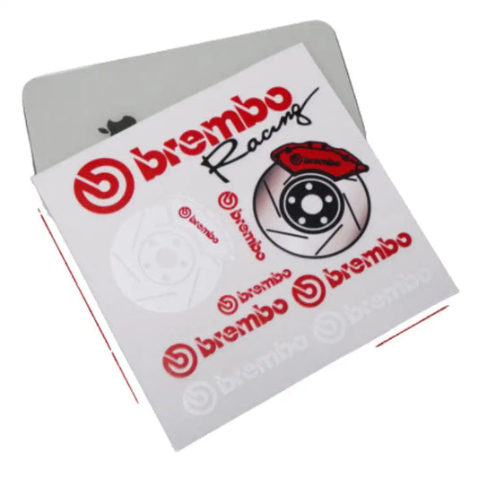Car Brake Caliper Racing Sticker 3D Decal – High-Performance Motorsport Look