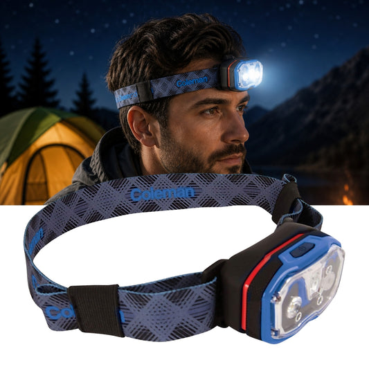 Coleman BatteryLock CXS +250 Headlamp – Smart, Bright & Reliable