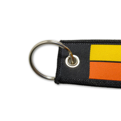 Embroidered Cloth K&N Keychain for Cars, Bikes & Bags