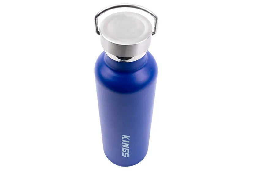 Kings Blue Water Bottle | 750ml | Double Insulated Stainless Steel