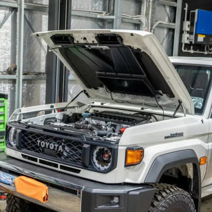 Front Bonnet Hood Gas Strut Damper Conversion Kits For Toyota Land Cruiser 70 Series LC70 LC75 LC76 LC78 LC79