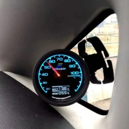 Greddy Water Temp Gauge - Multi LCD Digital Display Racing Meter 7 Colors