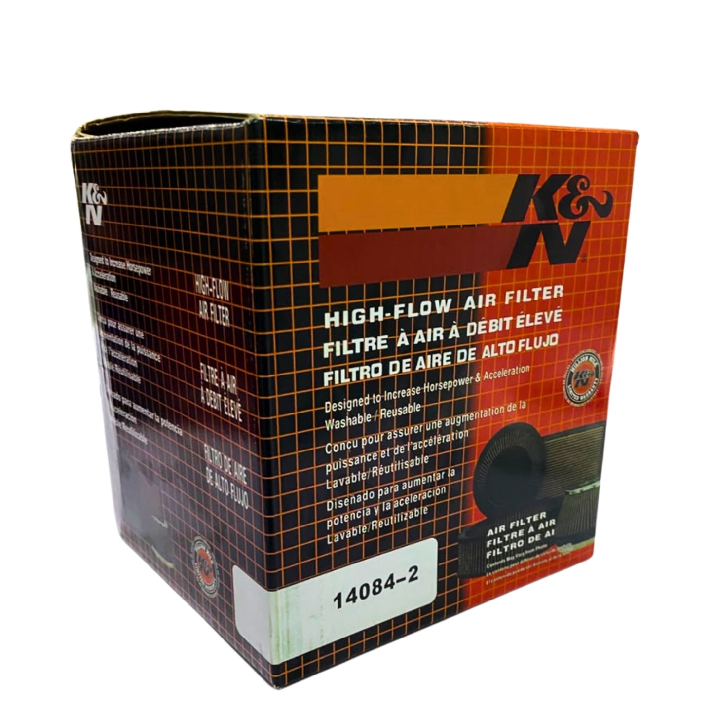 High-Flow Universal Air Filter - 3 inch / 75mm