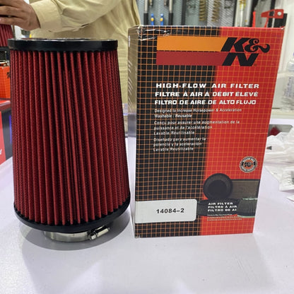 High-Flow Universal Cone Shape Air Filter- 3 inch  75mm
