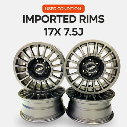 Imported Rims 17x 7.5j (Used)