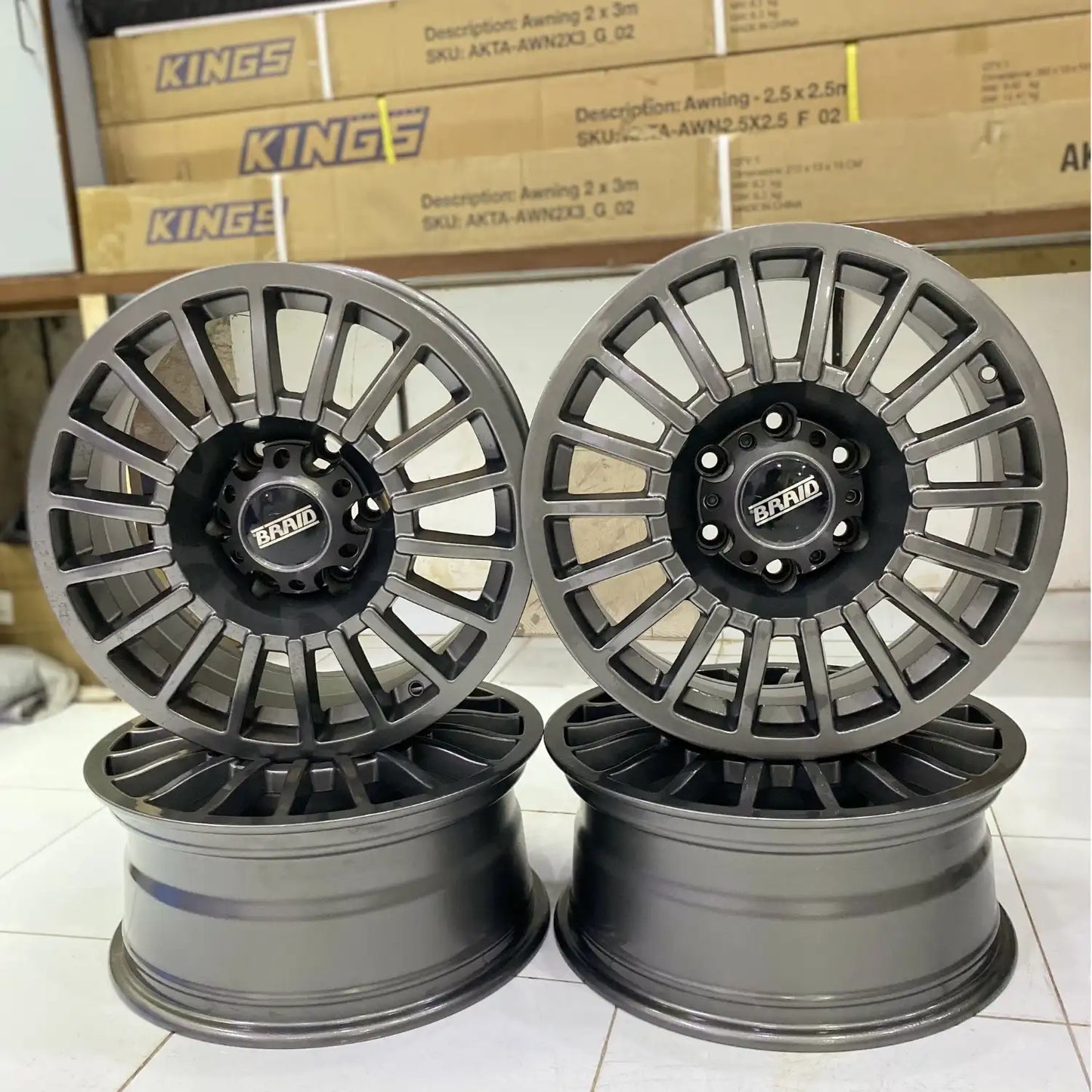 Imported Rims 17x 7.5j (Used)