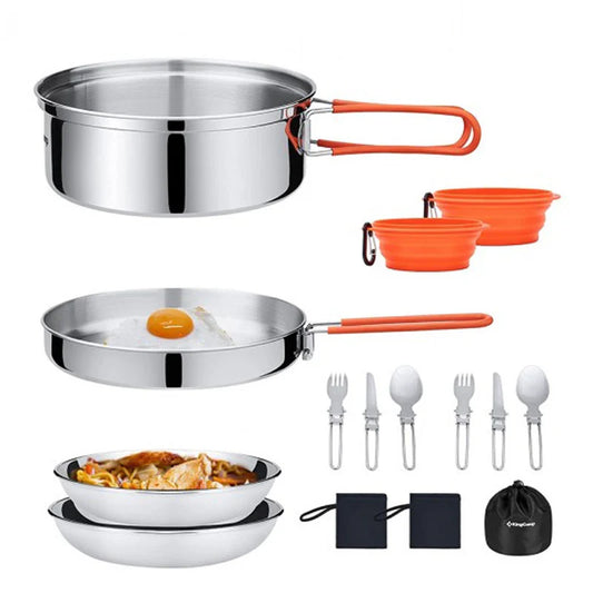 KingCamp 17-in-1 Camping Cookware Kit - KA2007