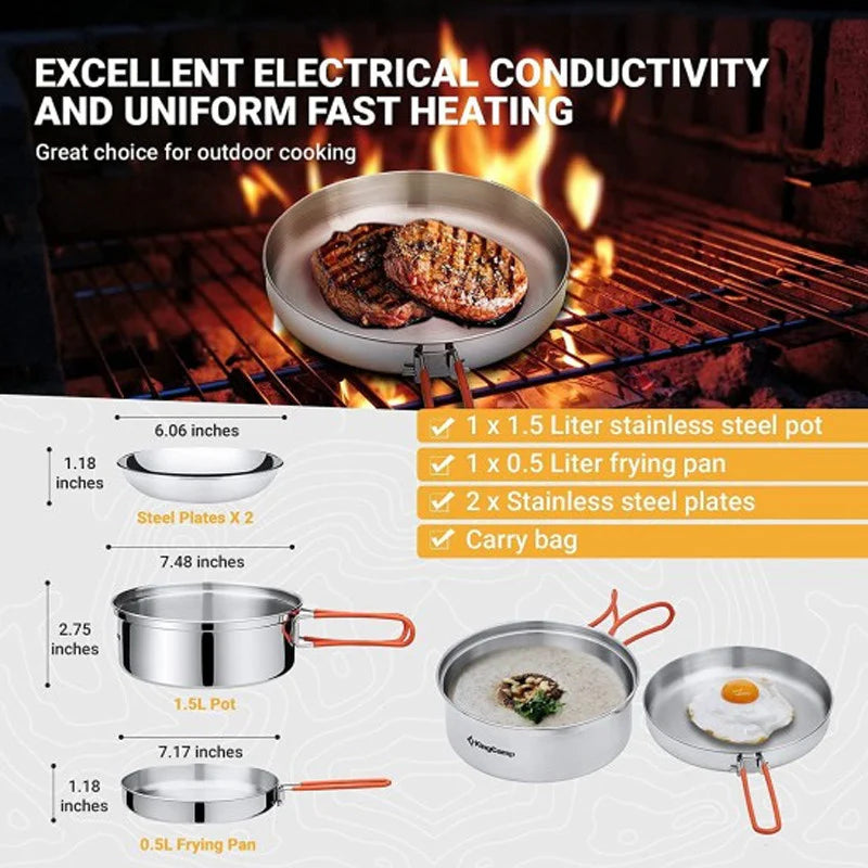 KingCamp Adventure 1 Silver KA2007