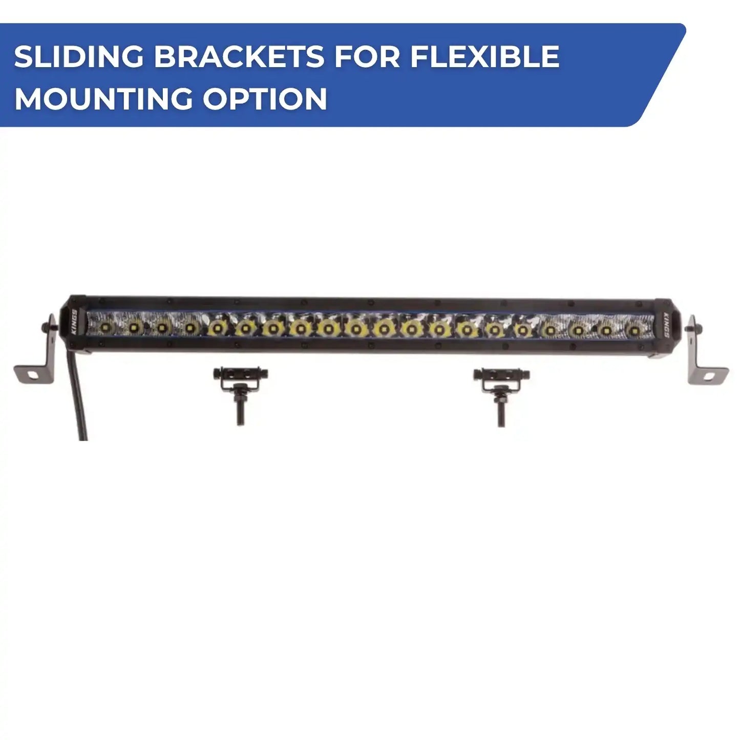Kings 30 inch Lethal Single Row Light Bar