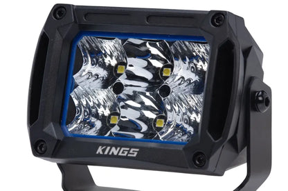 Kings 4.4" Work Light| Fitted With P8 OSRAM LEDs | 2,310 Lumens per light | IP67 Rated