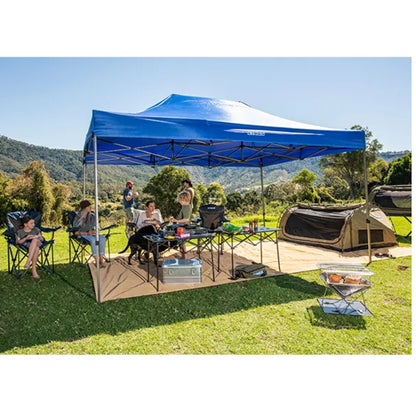 Kings 4.5x3m Portable Gazebo Heavy-Duty Steel Frame | UPF50+ | 420D Polyester