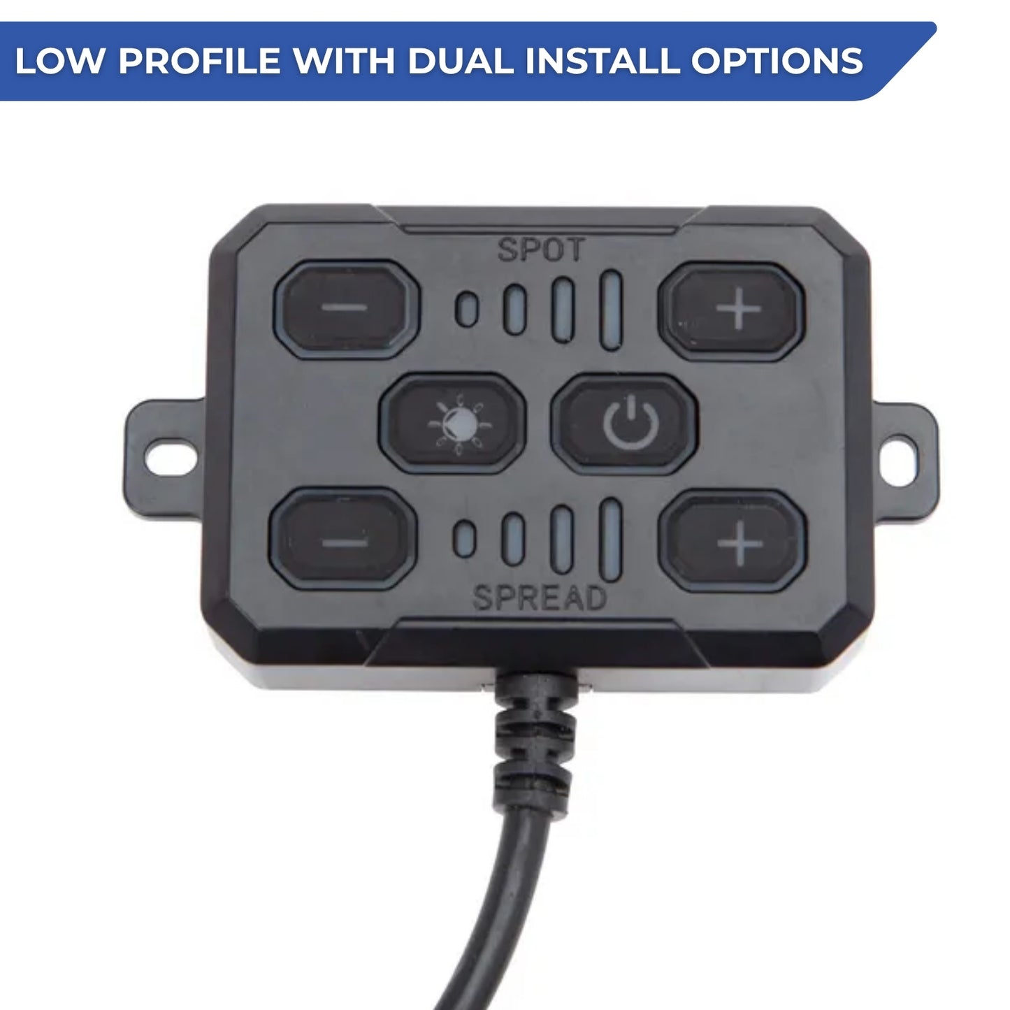Kings Plus Lethal Pro Driving Lights Wiring Harness and Remote Controller