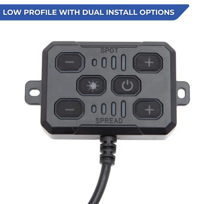Kings Plus Lethal Pro Driving Lights Wiring Harness and Remote Controller