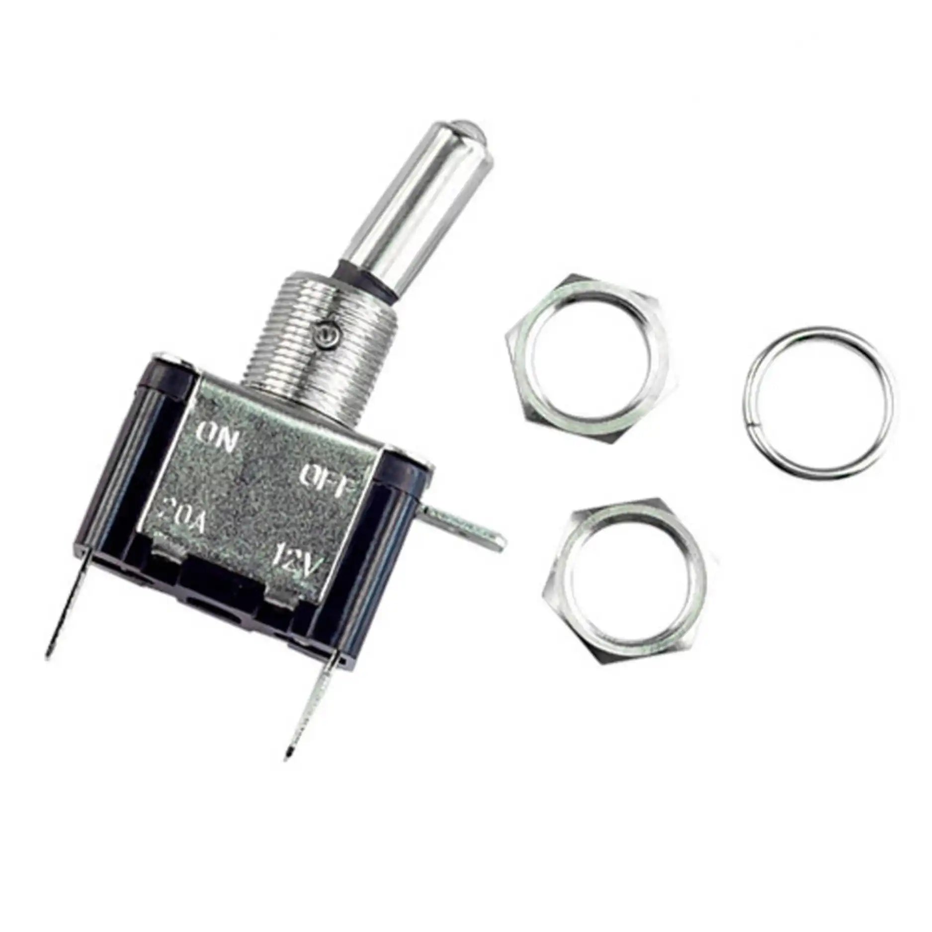 LED Push Button Rocker Toggle Switch Control 12V 20A – Full Throttle ...