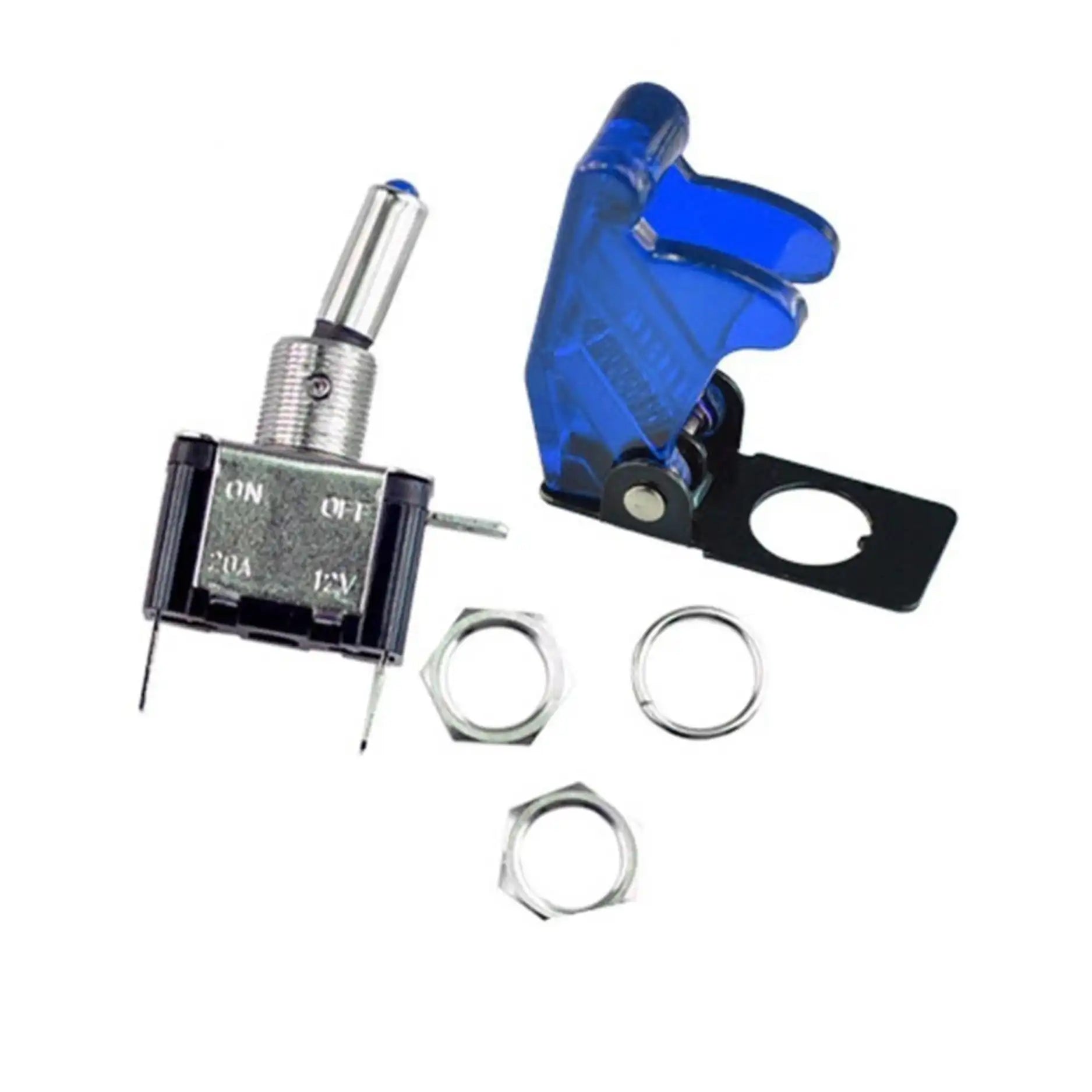 LED Push Button Rocker Toggle Switch Control 12V 20A – Full Throttle ...