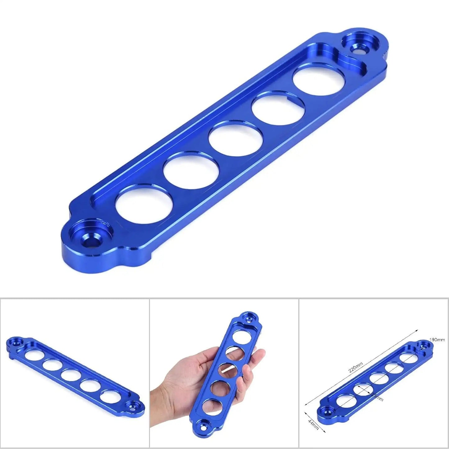 Large Battery Tie Down Bracket – Aluminum Alloy Battery Clamp