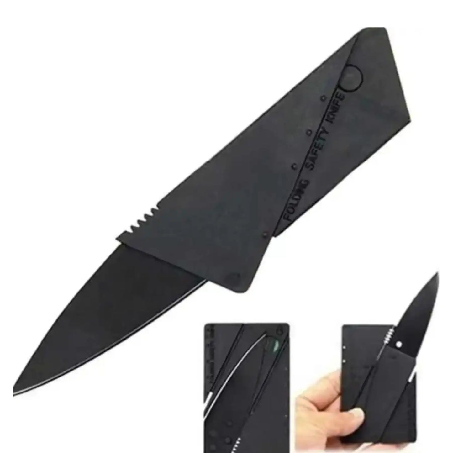 Multi-Function Pocket Wallet Credit Card Shaped Folding Safety Portable Knife