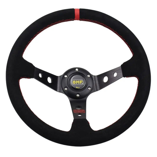 OMP CORSICA Style 350mm Deep Dish Steering Wheel (SUEDE) Drift Rally Racing